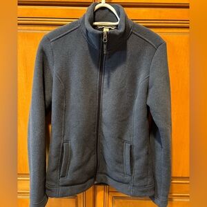 Port Authority Navy Blue Women's Fleece Lined Jacket. Small